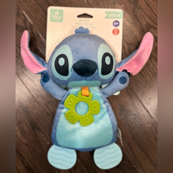 Disney Stitch teether blanky NWT - Picture 1 of 2